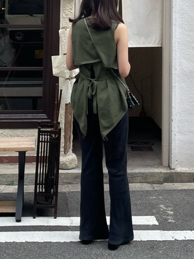 「SHEL’TTER（シェルター）のアイテム」を使った、arさん（レディース・160cm）の夏コーディネート