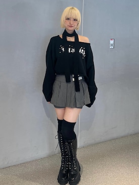 RINAさん（レディース・156cm）の冬コーディネート