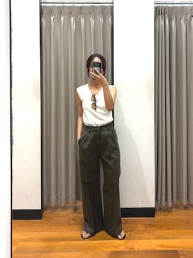 菜乃さん(レディース・155cm)の夏コーディネート