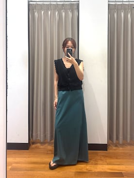 菜乃さん（レディース・155cm）の夏コーディネート