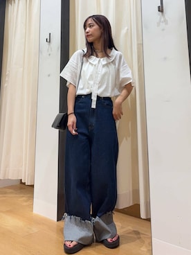 菜乃さん（レディース・155cm）の夏コーディネート