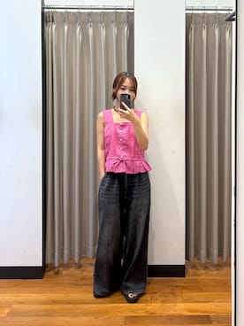菜乃さん(レディース・155cm)の夏コーディネート