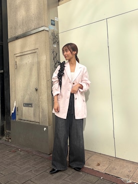 菜乃さん（レディース・155cm）の春コーディネート