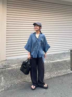 菜乃さん(レディース・155cm)の夏コーディネート