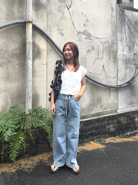菜乃さん(レディース・155cm)の夏コーディネート
