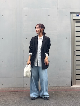 菜乃さん(レディース・155cm)の秋コーディネート
