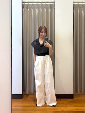 菜乃さん(レディース・155cm)の夏コーディネート