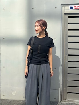 菜乃さん（レディース・155cm）の春コーディネート