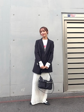 菜乃さん（レディース・155cm）の冬コーディネート