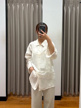 菜乃さん（レディース・155cm）の春コーディネート