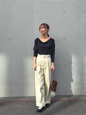 菜乃さん（レディース・155cm）の春コーディネート