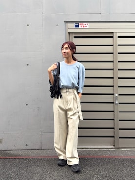 菜乃さん（レディース・155cm）の春コーディネート