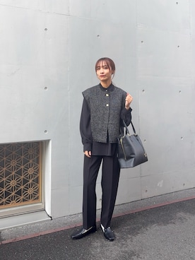 菜乃さん（レディース・155cm）の冬コーディネート