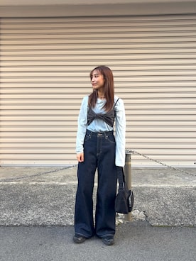 菜乃さん（レディース・155cm）の冬コーディネート