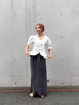 菜乃さん(レディース・155cm)の夏コーディネート