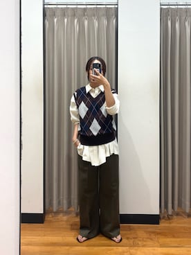 菜乃さん(レディース・155cm)の秋コーディネート