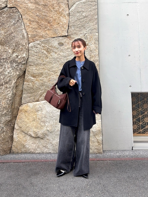 セール】new basic Lisse Cashmere henry knit（ニット/セーター