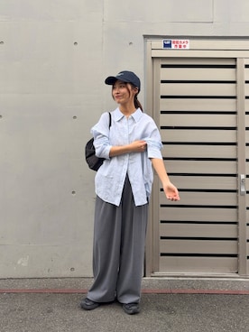 菜乃さん（レディース・155cm）の春コーディネート