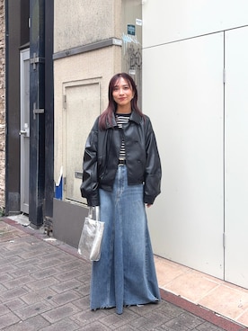 菜乃さん（レディース・155cm）の秋コーディネート