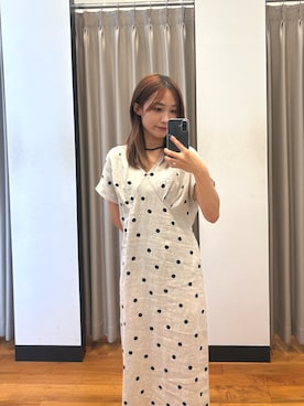 菜乃さん（レディース・155cm）の夏コーディネート