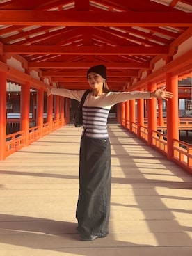 菜乃さん（レディース・155cm）の春コーディネート