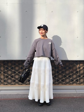 菜乃さん（レディース・155cm）の春コーディネート