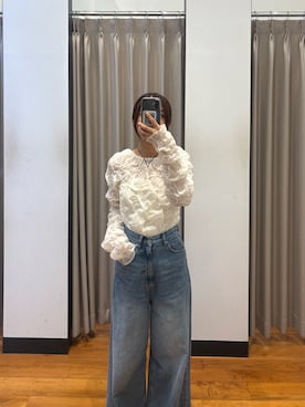 「URBAN RESEARCH ROSSO WOMEN（アーバンリサーチ　ロッソ）のアイテム」を使った、菜乃さん（レディース・155cm）の夏コーディネート