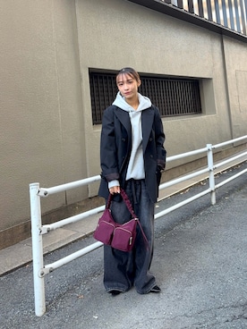 「アイテム（パンプス）」を使った、菜乃さん（レディース・155cm・20代）の冬コーディネート