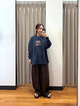 「LAATO（ラート）のアイテム」を使った、菜乃さん（レディース・155cm）の夏コーディネート