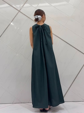 「アーバンリサーチ」｜「アイテム（ワンピース/ドレス）」を使った、菜乃さん（レディース・155cm）の夏コーディネート