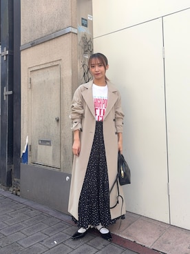 菜乃さん(レディース・155cm)の春コーディネート