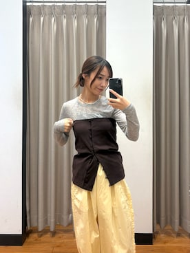 菜乃さん(レディース・155cm)の春コーディネート