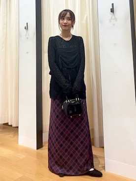 菜乃さん（レディース・155cm）の秋コーディネート