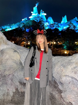 「LAATO（ラート）のアイテム」を使った、菜乃さん（レディース・155cm）の冬コーディネート