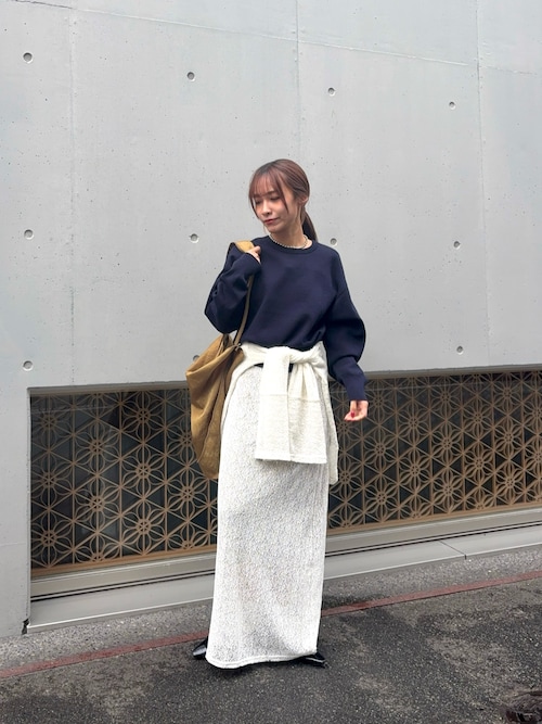 ダブルフェイスクルーネックニット（ニット/セーター）｜URBAN