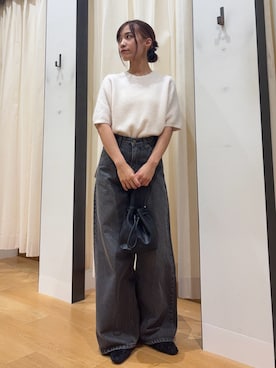 「アイテム（その他シューズ）」を使った、菜乃さん（レディース・155cm・20代）の夏コーディネート