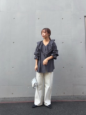 菜乃さん（レディース・155cm）の春コーディネート