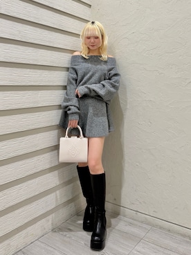 naoさん（レディース・163cm）の冬コーディネート