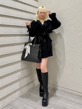 naoさん（レディース・163cm）の冬コーディネート