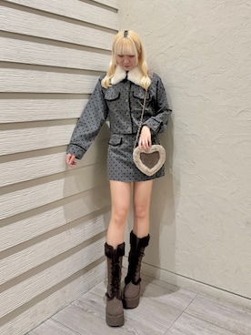 「高身長女子」｜naoさん（レディース・163cm）の秋コーディネート