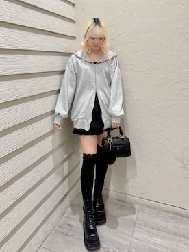 naoさん（レディース・163cm）の冬コーディネート