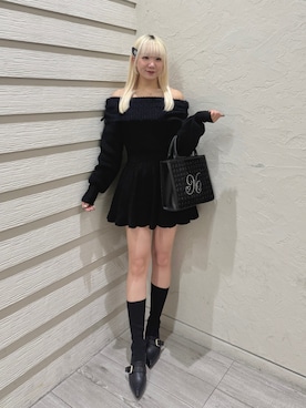 「アイテム（ヘアピン）」を使った、naoさん（レディース・163cm）の秋コーディネート