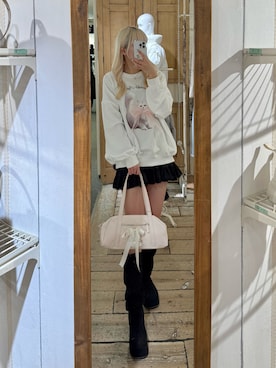 naoさん（レディース・163cm）の冬コーディネート