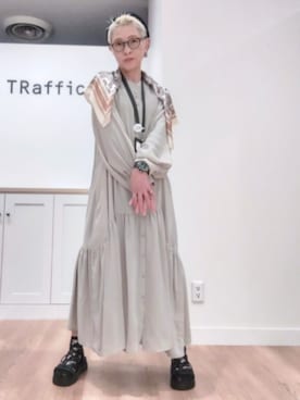 「ORiental TRaffic（オリエンタルトラフィック）のアイテム」を使った、hiromi99999さん（レディース・162cm）の春コーディネート