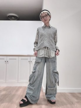 「GUCCI（グッチ）のアイテム」を使った、hiromi99999さん（レディース・162cm）の夏コーディネート
