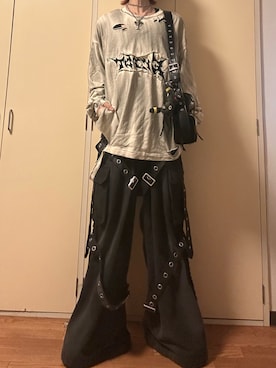 「NEW ROCK（ニューロック）のアイテム」を使った、なぎさん（メンズ・160cm）の夏コーディネート