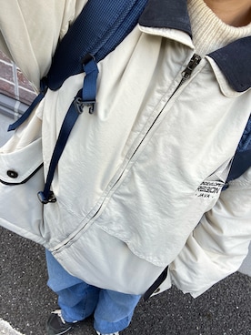 「アイテム（バックパック/リュック）」を使った、mzktrmさん（レディース・150cm）の秋コーディネート