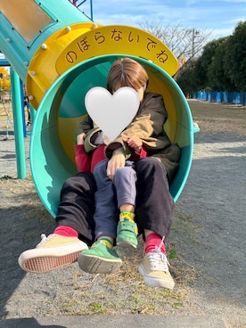 「アイテム（ノーカラーコート）」を使った、mzktrmさん（レディース・150cm）の秋コーディネート