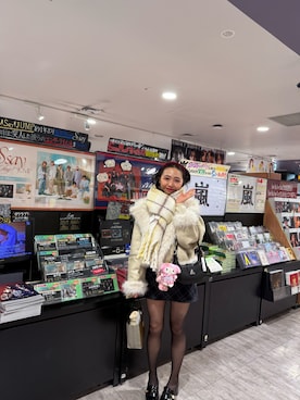 「アイテム（バッグ）」を使った、sharonccccccさん（レディース・158cm）の冬コーディネート