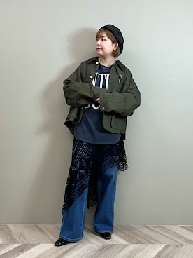 YAMASHITAさん(レディース・156cm)の春コーディネート